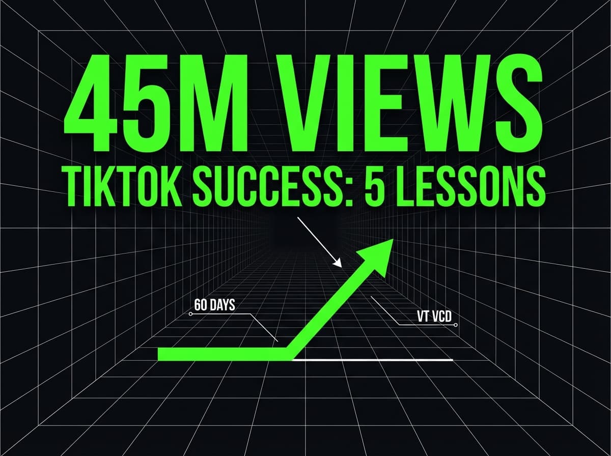 Von 0 auf 45 Mio. Views: In 60 Tagen zum TikTok-Erfolg